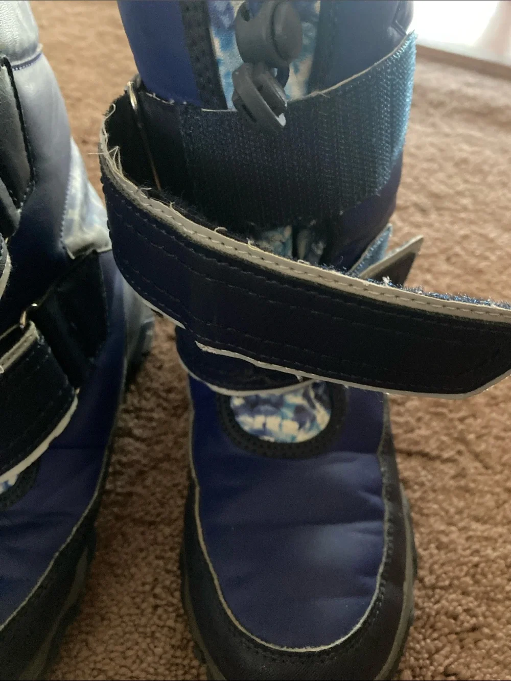 Lands End blue black